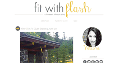 Desktop Screenshot of fitwithflash.com